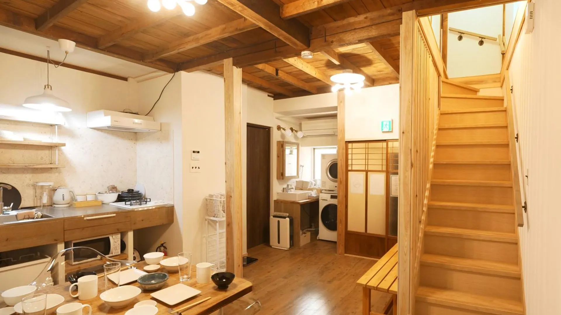 오사카 木庵tiny House Like Muji Go To Kyoto Nara In 1 Hour 아파트 일본